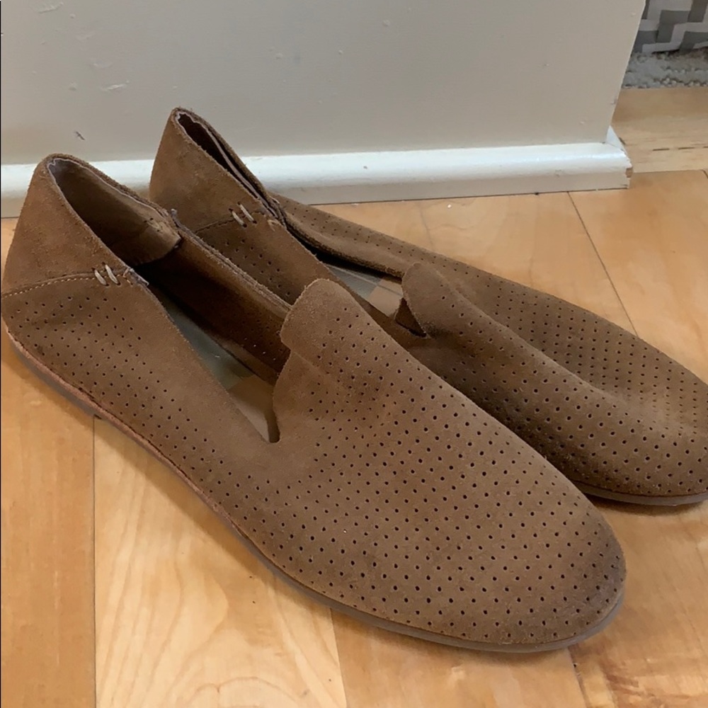 Brown loafers